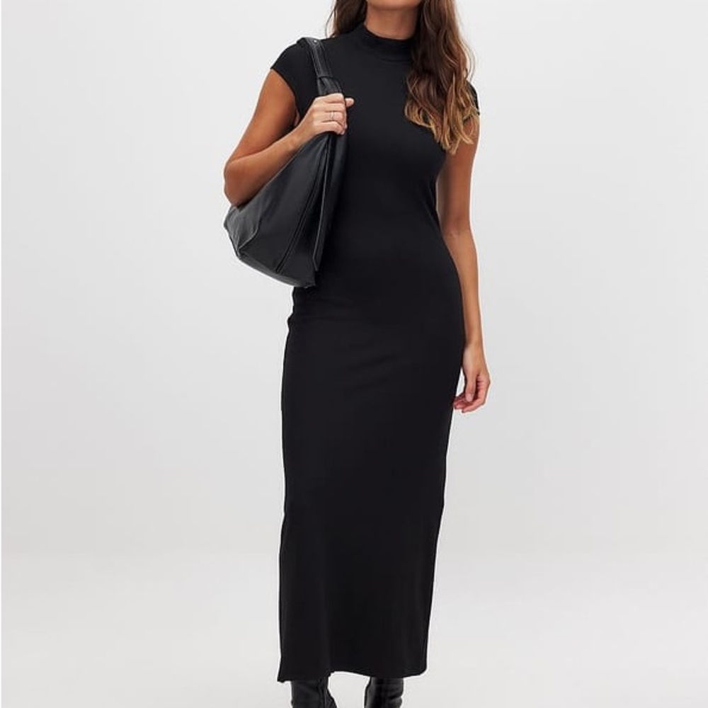 NA-KD Punto Midi Dress